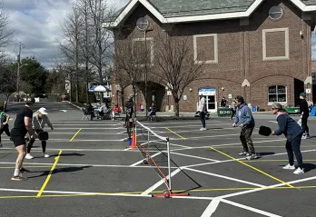 Pickleball courts