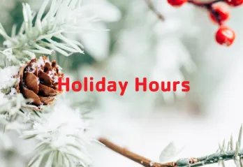 Holiday hours