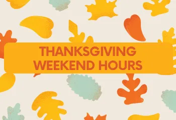 Thanksgiving Weekend Hours