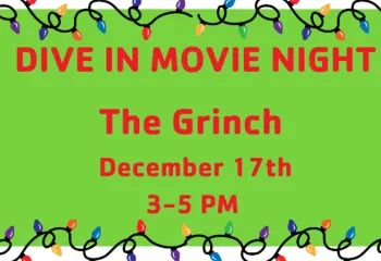Dive-In movie night text