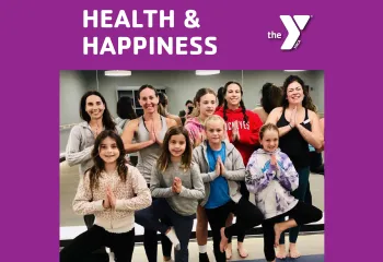 Program guide cover - family yoga class