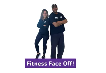 Two personal trainers