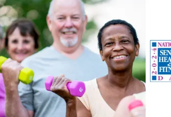 Seniors exercising