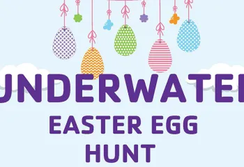 underwater easter egg hunt