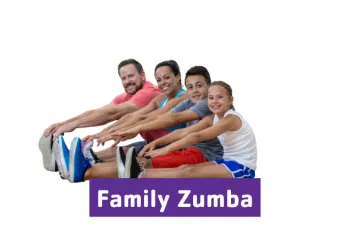 family exercising