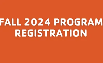 Fall program registration 